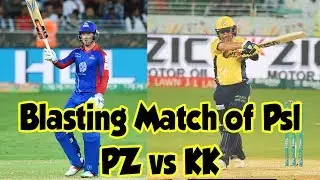 Peshawar Zalmi Vs Karachi Kings | HBL PSL 4 2019 | Full Highlights