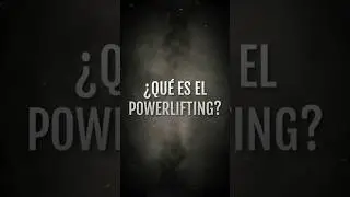 CAMPE&Oacute;N 🥇 de ESPA&Ntilde;A de POWERLIFTING nos explica en qu&eacute; consiste este DEPORTE. #powerlifting