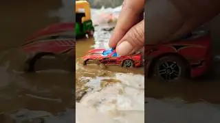Hot Wheels micro miniature supercar mud off-road drive | Diecast SUV #hotwheels #hotwheelscollector