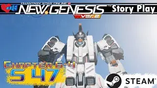 PSO2 NGS Ver.2 STORY PLAY (NA STEAM) The Two Meteorns Part 47 [JP DUB\ EN SUB]