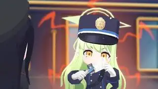 Blue Archive Hikari and Nozomi skill intro