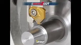 ISCAR QUICK 2 CUT - Pr&auml;zisions-Einstech- und Abstech-Schneideins&auml;tze f&uuml;r Langdrehmaschinen