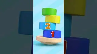 Wobbly Blocks | Learn Numbers | Kids | NuNu Tv Nursery Rhymes  #kids #toddlersongs #singalong