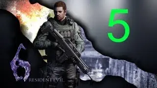 Resident Evil 6 Walkthrough - Chris - Chapter 5 + Waffen/Weapons & Schlangenemblemen/Serpent Emblems