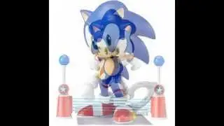 The HEDGEHOG Super Sonic 9cm / 3.5&Prime; PVC Action Figure New In Box