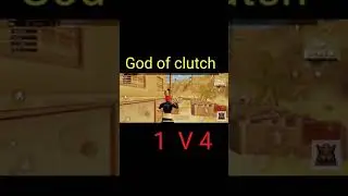God of 1vs 4 clutch | pubg attitude | BGMI attitude | VIPER LX 👍❤️