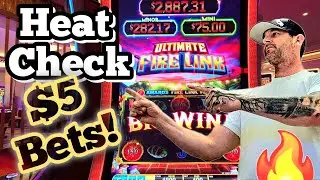 Slot Heat Check $1000 Bankroll🔥Run The Money Strategy🔥Deep Cut Steakhouse🥩