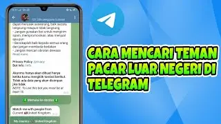 Cara Mencari Pacar Teman Luar Negeri di Telegram