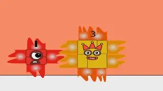 Numberblocks Shorts: Super Quarter-Rectangle