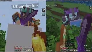 Cooked up my brother with no weapons(I'm on the right)