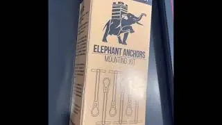 90lb drywall Anchor unboxing of heavy duty drywall mounting kit with Elephant Anchors