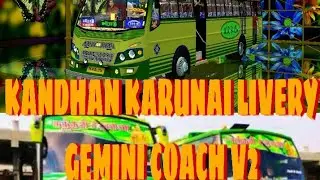KR&CO,KANDHAN KARUNAI LIVERY FOR GEMINI COACH V2 BUS MOD |#gemini_coach_bus_mod_livery #tn_busmods