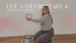 Puhkame talvises metsamajas, lapse toa progress ja kolmas väljakutse nädal🩷✨️ | UUE AASTA RESTART 4
