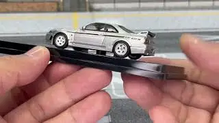 Inno64 models Nissan Skyline GT R R33 NISMO 400R Sonic Silver 1:64 scale