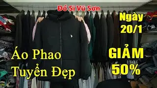 (20/1)SALE Áo Phao Nam Hàng Hiệu Nhật Tuyển Đẹp | Đồ Si Tuyển Vũ Sơn
