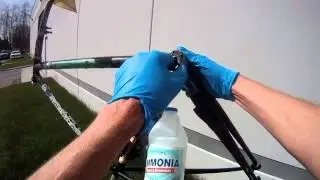 Bike Seat Post seized- attempt to free with ammonia