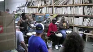 master drummer djembe teacher Malik Sow.mov
