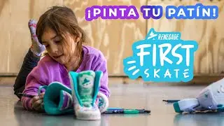 Pintando mi First Skate ☀️ Patines en L&iacute;nea para Ni&ntilde;os