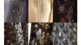 Luxury Sequin Embellishment Work Designs for Handmade & Designer Dresses