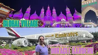 Miracle Garden and global village from Mall of Emirates. Which would you visit first?