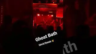 👻 #ghost #bath  🛁 #live #toronto #canada 🇨🇦🤘 #2025 #blackmetal #metal #music #livemusic