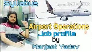AAI JE(Airport operation) || Job profile, Syllabus, Selection stretegy || AAI