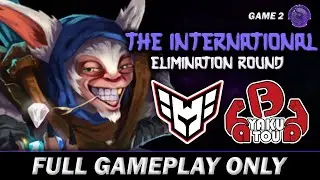 Yuma Meepo - Heroic vs Yakutou Brothers ✈ - The International 2025 - Meepo Gameplay#987