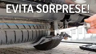 VW T6 - Manutenzione periodica - ❗️ Controllo bulloni ruota di scorta ⚠️