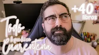 📚 TODOS los LIBROS que leí durante la CUARENTENA | 45 LIBROS | Mikey F.