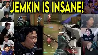 Valorant Streamers Reacts To RRQ Jemkin Insane 4k Against BiliBili In VCT Champions 2025