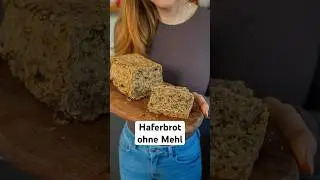 Gesundes Haferbrot ohne Mehl 🍞 Einfaches, glutenfreies Brot backen #mrsflury