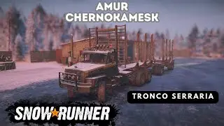 AMUR CHERNOKAMESK - LEVANDO TRONCO PARA SERRARIA