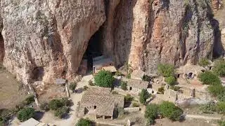 Grotta Mangia Pane, Custonaci, Trapani, Sicilia.