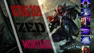 Kiting zed montage-Best Zed Plays!