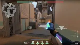 Neon stun setup for retaking A site from CT link on Fracture