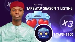 TAPSWAP SEASON 1 LISTING AND AIRDROP CRITERIA