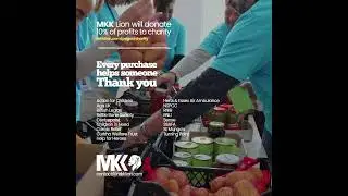 MKK Lion Giving to Charity