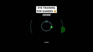 Get Better Aim with this 400 FPS Eye Training #gaming #shorts