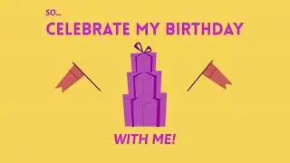 Make an animated birthday party invitation video