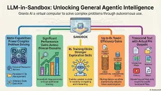 LLM-in-Sandbox: Eliciting General Agentic Intelligence via Virtual Computers
