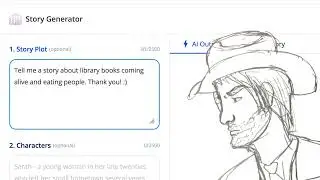 I Asked an AI to Write Me a Story About Man-Eating Library Books