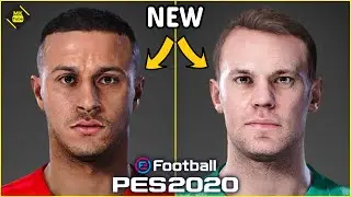 PES 2020: ALL SCANNED FC BAYERN M&Uuml;NCHEN PLAYER FACES