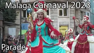 Málaga Official Grand Carnival Parade | Spain 4K