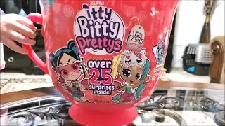 Itty Bitty Prettys Tea Party Teacup Dolls Playset ***Harper Approved***
