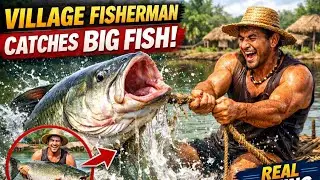 Extreme Fishing Techniques You&rsquo;ve Never Seen , Real Fishing Skills