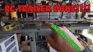 1/10 Scale RC Crawler Trailer is Done!!!!