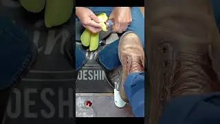 Extreme Dirty Boots Cleaning | High Shine ASMR Polish