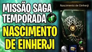 MISSÃO SAGA DA TEMPORADA DE DESENVOLVIMENTO NASCIMENTO DE EINHERJI