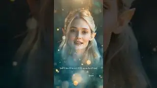 Elvish Blessing in Quenya ✨ Nai elen siluva lyenna ancalima pronunciation | AI-generated Elven Voice