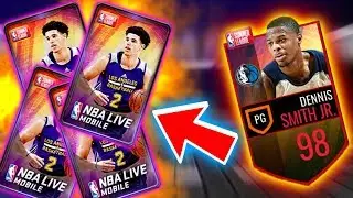 EPIC 98 DENNIS SMITH JR SUMMER LEAGUE CHALLENGE + GAMEPLAY | NBA LIVE MOBILE